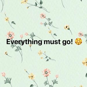 Everything must go! Bundle and save!